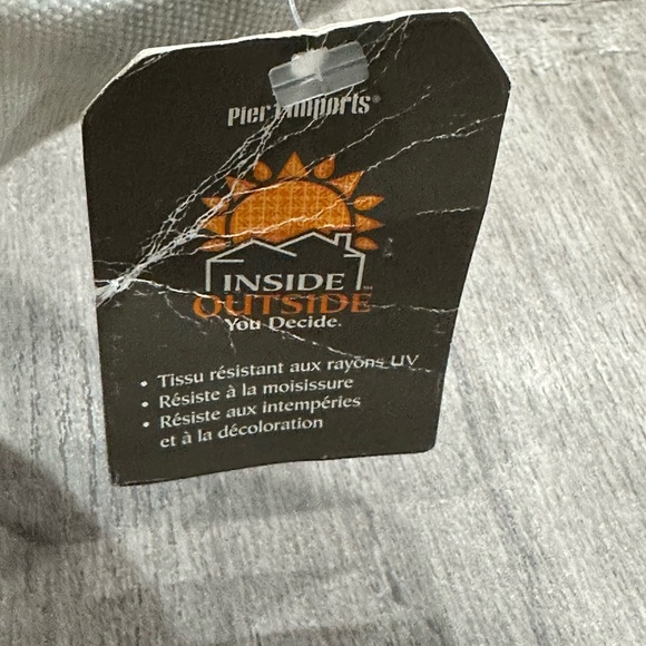 Pier 1 Imports Sea Turtles Turtle Fish indoor Outdoor 20 x 20” Green Blue NWT - Picture 4 of 4